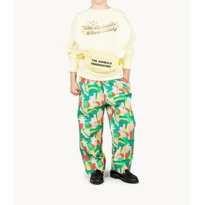 NEW THE ANIMALS OBSERVATORY kids tao sweatshirt in yellow
